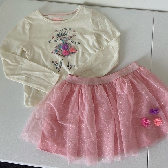 EUC | Tommy Bahama girl’s‎ matching top & tutu skirt — medium - Picture 1 of 9